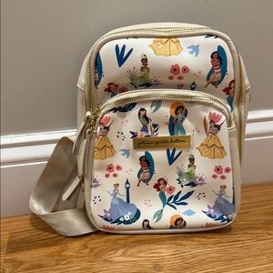 Petunia Pickle Bottom Cream Disney Princess Backpack